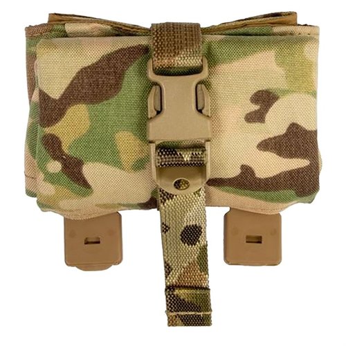 Die Roll Up Dump Pouch von Grey Ghost Gear bietet dir zusätzlichen Stauraum, ist kompakt, schnell zu schließen und passt an jedes MOLLE/PALS-System.