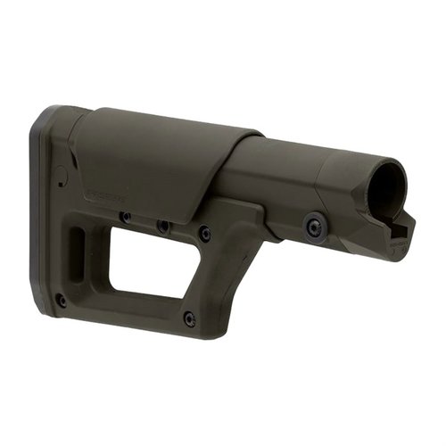 Der Magpul PRS Lite ist ein leichter, anpassbarer Schaft für AR-15 und AR .308, der Gewicht spart und militärische Anforderungen erfüllt.