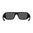 RIFT Sonnenbrille, schwarzer Rahmen / graue Gläser, ungepolarisiert