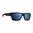 Sonnenbrille, Schildpatt-Fassung / bronzefarbene Gläser mit blauer Verspiegelung, polarisiert