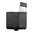 Single-Stack-Doppel-Magazintasche, schwarz