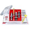 Das PACESETTER 3-DIE SET für 7.7MM JAP bietet alles, was du zum Wiederladen brauchst: Full Length Sizing Die, Bullet Seating Die und Factory Crimp Die.