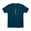 HULA GIRL CVC T-Shirt Blue Stone Heather 2XL