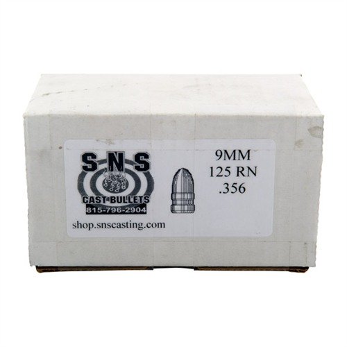 Die 9MM CALIBER CAST PISTOL BULLETS von SNS bieten dir präzise, konsistente Geschosse aus hochwertiger Legierung für optimale Leistung zu einem günstigen Preis.