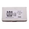 Gegossen 38 CAL (.358") 125 gr Rundkopf Flachspitz Blei 500/Packung