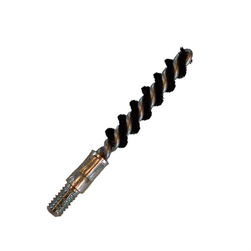 Die langlebigen Nylonbürsten sind perfekt, um das White (Graphite) Motor Mica gleichmäßig auf deine Hülsen zu verteilen. Erhältlich in .22, .270 und .35 Kaliber.