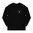 MULEY Baumwoll‑Langarm‑T‑Shirt 2XL Schwarz