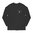 MULEY Baumwoll-Langarm-T-Shirt L Anthrazit