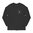 MULEY Cotton Langarm-T-Shirt XL Anthrazit