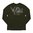 MULEY Baumwoll-Langarm-T-Shirt Olive Drab Small