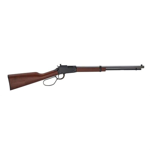 Der Henry Lever Small Game 20" in .22 LR bietet eine präzise Zielvorrichtung, ein klassisches Walnussholz-Schaftdesign und einen großen Loop-Lever für einfache Handhabung.