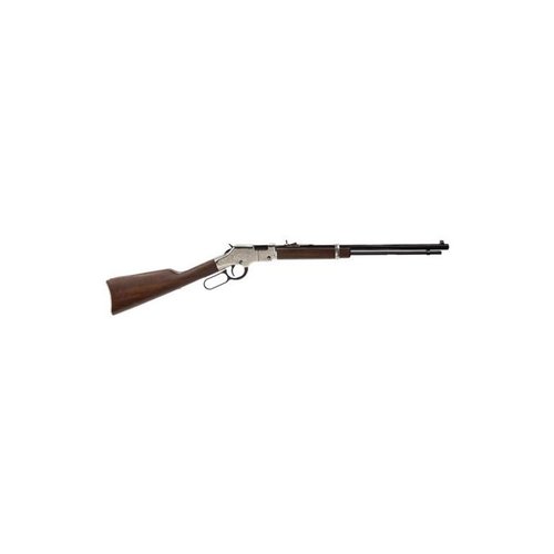 Die HENRY REPEATING ARMS Silver Eagle mit 20" Octagon-Lauf bietet dir präzise Schüsse, ein 16+1 Magazin und ein klassisches Design für jedes Abenteuer.