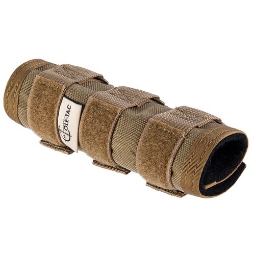 Die Cole-Tac Metal Python Suppressor Cover schützt deinen Suppressor, verhindert Verbrennungen und eliminiert Mirage – mit innovativen BOA-Riemen für perfekten Halt.
