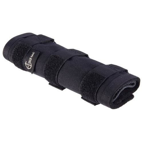 Der Cole-TAC HTP Suppressor Cover hält bis zu 3000°F aus, ist wasser- und feuerfest, hat verstellbare Riemen und bleibt dank BOA-Verschluss sicher an Ort und Stelle.