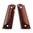 1911-Griffschalen aus exotischem Redheart-Holz