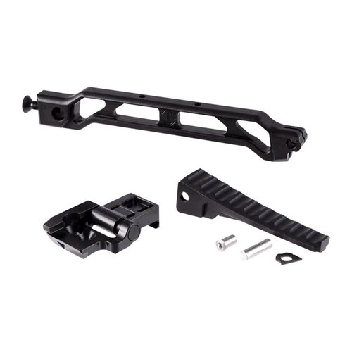 Der 8-Zoll Armbar mit klappbarem Buttplate und JMac 1913 Mechanismus ist leicht, modular und bietet viele Montagemöglichkeiten sowie einen integrierten QD Sling Socket.