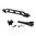 8-Zoll erhöhter Armbügel mit klappbarer Schaftkappe für 5.5MM FOLDI