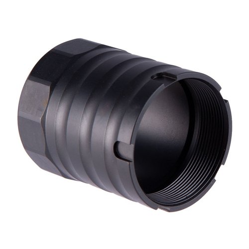 Der JMAC BDS Blast Diversion Shield lenkt den Blast nach vorne und reduziert seitliche Druckwellen, ideal für RRD-2C X Mündungsbremsen und viele Adapter.