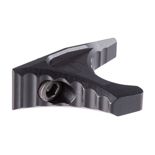 Die HAND RETENTION DEVICE HANDSTOP von JMAC CUSTOMS ist leicht, kompakt und umkehrbar. M-Lok-kompatibel, aus 7075 T6 Aluminium und mit Montagematerial.