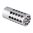 Kompensator .22‑Kaliber 1/2-28 Aluminium silber