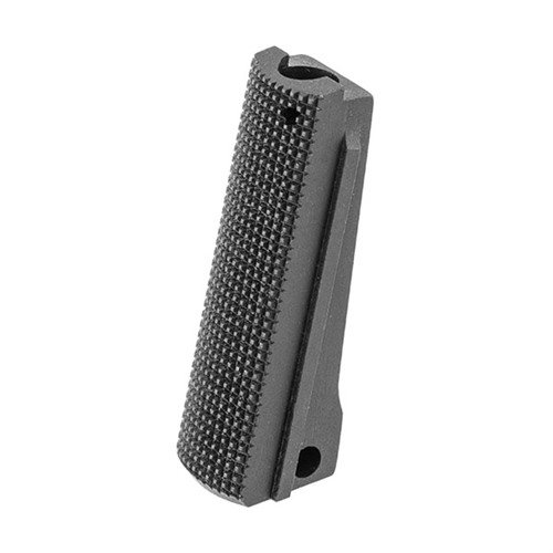 Das Fusion Pro-Series Mainspring Housing aus Edelstahl bietet eine präzise CNC-Bearbeitung, 20 lpi Riffelung und passt perfekt auf 1911 Government und Commander Modelle.