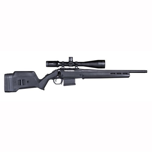 Der Magpul Hunter American Stock für Ruger® American Short Rifles bietet eine einstellbare Länge, M-LOK-Kompatibilität und benötigt kein Bedding – eine perfekte Lösung!