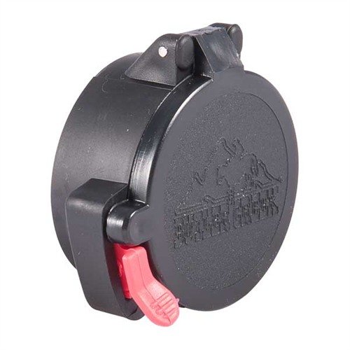 Die FLIP OPEN EYEPIECE LENS COVERS von BUTLER CREEK schützen deine Linsen vor Schmutz und Kratzern, sind wetterfest und lassen sich leicht mit dem Finger öffnen.