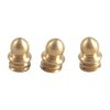Messing-Skirtperle, 1/8" 5-40 TPI, gold, 3er-Pack