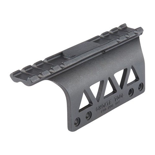 Die SKS Scope Mount von Choate aus 4140 Stahl ermöglicht eine einfache Reinigung deines SKS ohne Demontage und behält die Nutzung der offenen Visierungen.