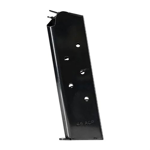Die 1911 DEFENDER/OFFICER 7-RD MAGAZINE von COLT bietet zuverlässige Leistung und passt perfekt für deinen 1911 Officer's ACP, .45 – ideal für dein nächstes Abenteuer.
