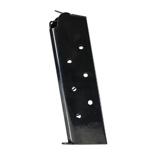 Die 1911 GOVERNMENT/COMMANDER 8-RD SS MAGAZINE von COLT bietet Zuverlässigkeit und hohe Kapazität für deine .45 Modelle, perfekt für jede Situation.