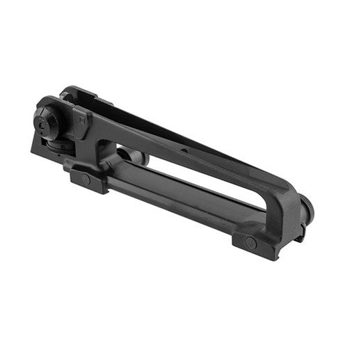 Der Colt AR-15 Carrying Handle bietet eine robuste, abnehmbare Bauweise, Mil-Spec Visierung mit Höhenverstellung bis 600m und einfache Montage auf Picatinny.