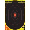 Die SHOOT-N-C® Zieltargets machen Treffer sofort sichtbar, dank fluoreszierendem Halo. Selbstklebend und ideal für präzises Schießen ohne Fernrohr!