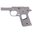 Officers-Receiver mit Nowlin, Edelstahl, 25 LPI Rautenmuster