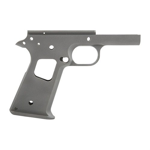 Baue deine individuelle 1911 mit dem 1911 Race Ready Receiver aus hochwertigem 4140 Carbonstahl, für präzise Passform und blitzschnelle Magazinwechsel.
