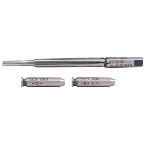 .223 Chamber Reaming Kit von CLYMER bietet präzise Reamer und Headspace Gauges für sicheres und genaues Kammern neuer Läufe – langlebig und einfach in der Handhabung.