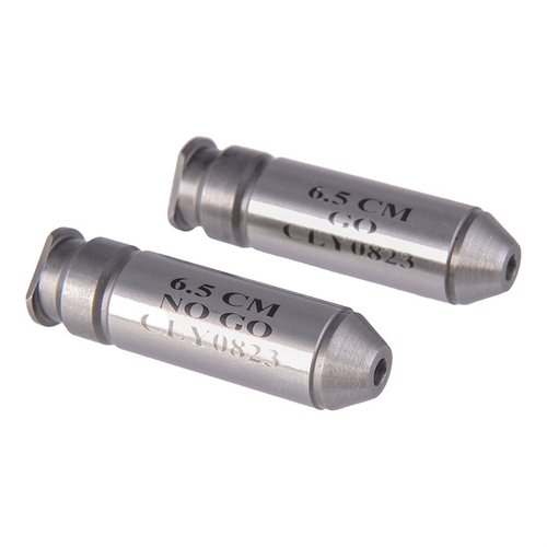 Die Clymer Go & No-Go Headspace Gauge Sets bieten präzise Messungen aus hochwertigem Stahl, um die Sicherheit und Leistung deiner Waffen zu gewährleisten.