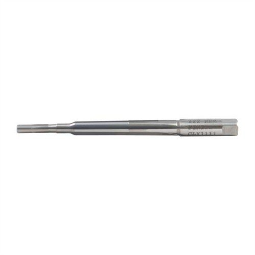 Die Clymer Rimless Rifle Chambering Reamer für .222 Remington bietet höchste Präzision und Langlebigkeit aus M-7 Hochgeschwindigkeitsstahl für professionelle Büchsenmacher.