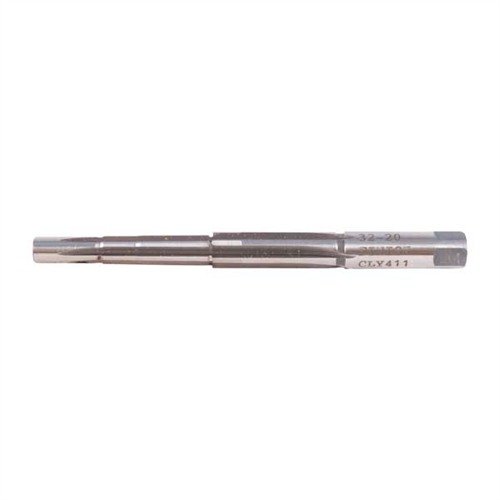 Die Clymer Finisher Chamber Reamer für .32-20 Winchester bietet präzise Verarbeitung aus M-7 High-Speed Stahl und garantiert langlebige Leistung für professionelle Büchsenmacher.