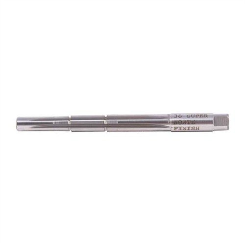 Die Clymer Pistol Chambering Reamers sind präzise Werkzeuge aus M-7 Hochgeschwindigkeitsstahl, ideal für professionelle Büchsenmacher und langlebig.