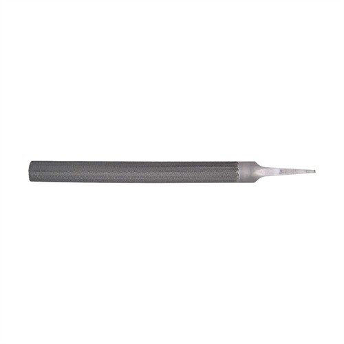 Die Brownells Half-Round Files sind vielseitige Werkzeuge aus hochwertigem Stahl, ideal für präzises Arbeiten an flachen und gewölbten Oberflächen.