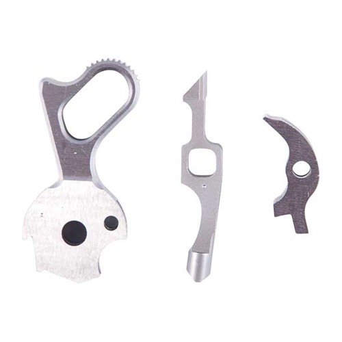 Das 1911 3-PIECE DROP-IN TRIGGER PULL SET bietet zuverlässige Zündung und verbesserten Abzugsmechanismus mit präzise gefertigten Komponenten aus hochfestem Stahl.