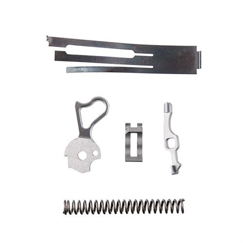 Das 1911 LOW MASS MATCH HAMMER SET sorgt für einen 3,5 lb. Abzug ohne Nachbearbeitung von Sear oder Hammer, ideal für den Zielschuss.