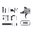Lower-Parts-Kit mit gebogenem Single-Stage-Abzug (3 lb)