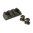 M-LOK Picatinny 3-Slot Schienenabschnitt Aluminium schwarz