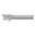 G17 9 mm Luger 4,48 Zoll, 1:10 Drall, ohne Gewinde, gerillter Lauf, silber