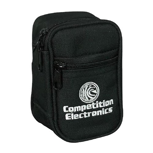 Die POCKET PRO CARRYING CASE von Competition Electronics schützt deinen Timer beim Transport und bietet Platz für Ersatzbatterien sowie einen praktischen Velcro-Gürtelriemen.