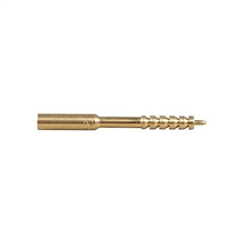 Die Dewey Brass Jags sind speziell für Dewey Coated Rifle Rods entwickelt und ermöglichen eine einfache Patch-Befestigung für effektive Reinigung.