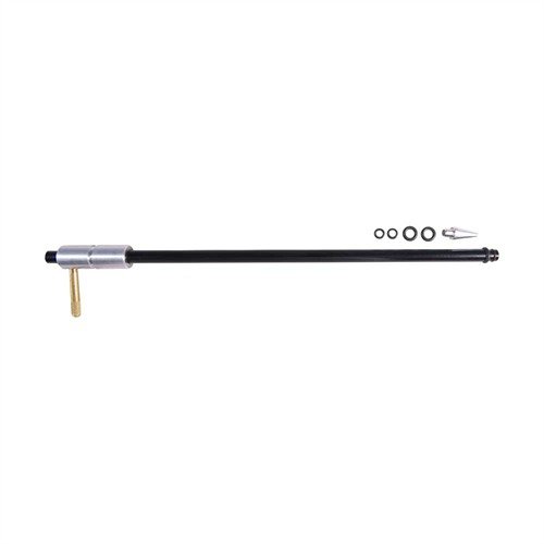 Der DEWEY Adjustable Rod Guide schützt die Kammer beim Reinigen, hat eine langlebige Aluminiumhülse, und ermöglicht schnelle Anpassungen für verschiedene Waffenlängen.