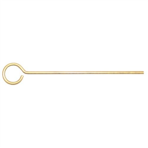 Der LOOP RIFLE & PISTOL ROD ist ein praktischer, einteiliger Messing-Rohr mit Finger-Schlaufe, ideal für den Schießstand und die Werkbank. Passt für .22 Kaliber und größer.